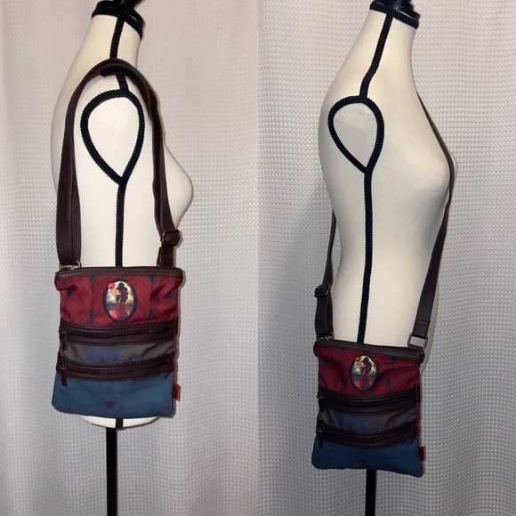 Women’s‎ KETTO fabric crossbody bag - Picture 1 of 12